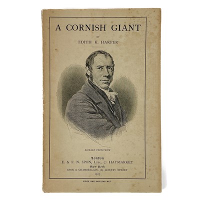 Lot 663 - Edith K. Harper. 'A Cornish Giant. Richard Trevithick'.