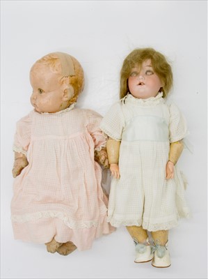 Lot 600N - Dolls - (2)