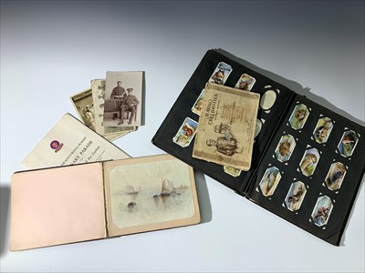 Lot 540 - Cigarette Cards/Postcards/Autograph Album