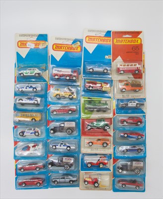 Lot 600G - Matchbox - 50 bubble packed models mostly from...