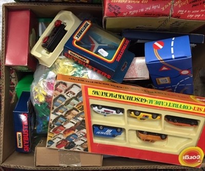 Lot 600I - Die-Cast Models & Cereal Giveaways: Box...
