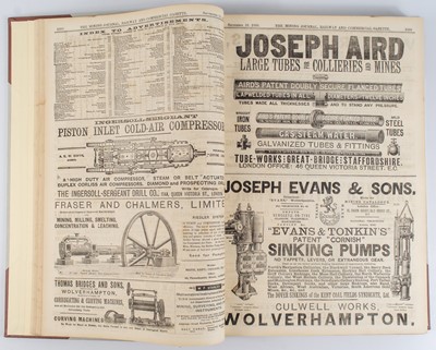 Lot 40 - “THE MINING JOURNAL & COMMERCIAL GAZETTE” conducted by Henry English Esq.