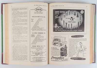 Lot 40 - “THE MINING JOURNAL & COMMERCIAL GAZETTE” conducted by Henry English Esq.