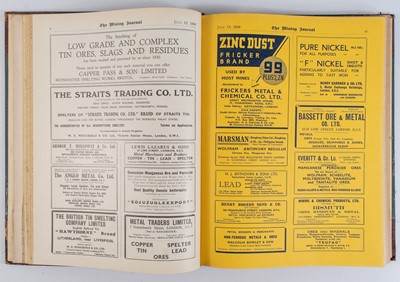 Lot 40 - “THE MINING JOURNAL & COMMERCIAL GAZETTE” conducted by Henry English Esq.