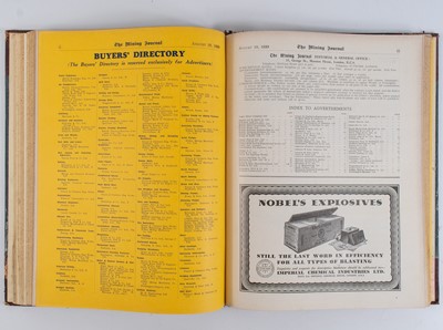 Lot 40 - “THE MINING JOURNAL & COMMERCIAL GAZETTE” conducted by Henry English Esq.