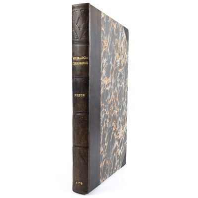 Lot 630 - William Pryce. 'Minerlogia Cornubiensis,' 1778.