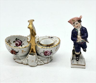 Lot 1479 - A late19th century Berlin porcelain figure of...